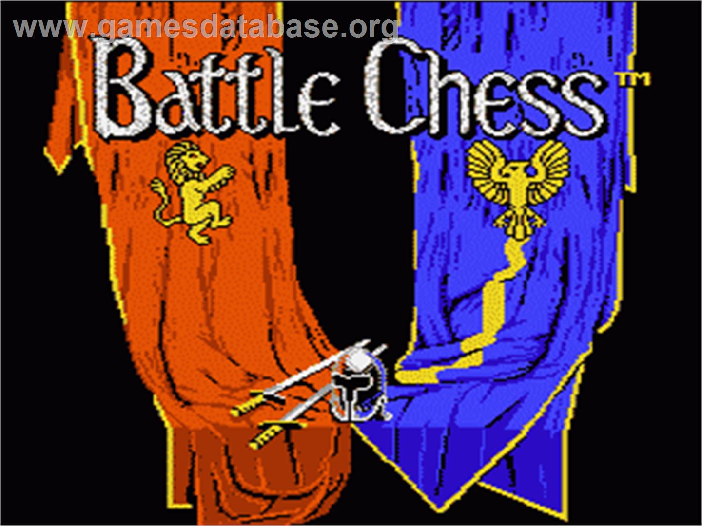 Battle Chess - Nintendo NES - Artwork - Title Screen