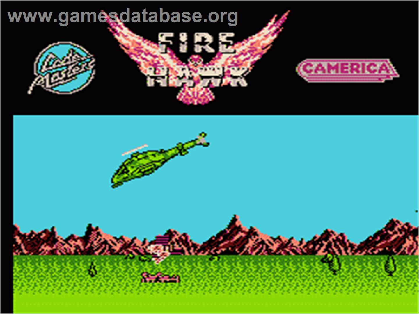 Fire Hawk - Nintendo NES - Artwork - Title Screen