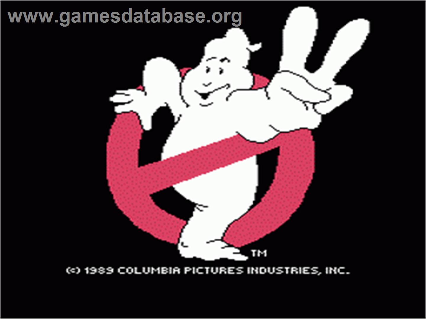 Ghostbusters 2 - Nintendo NES - Artwork - Title Screen