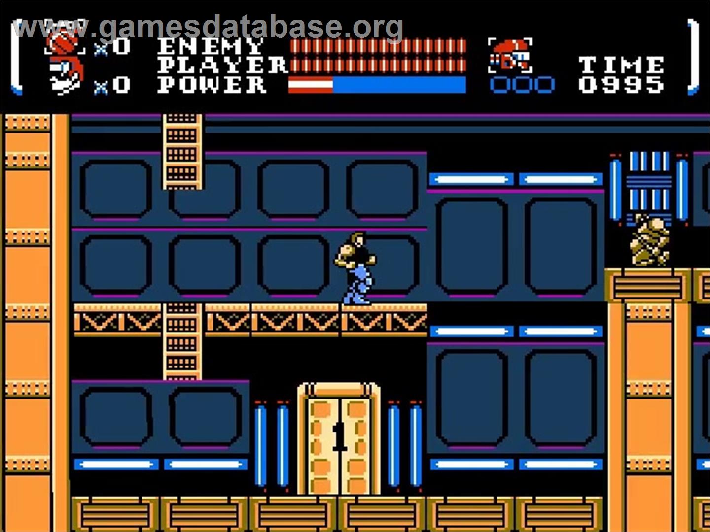Power Blade - Nintendo NES - Artwork - Title Screen
