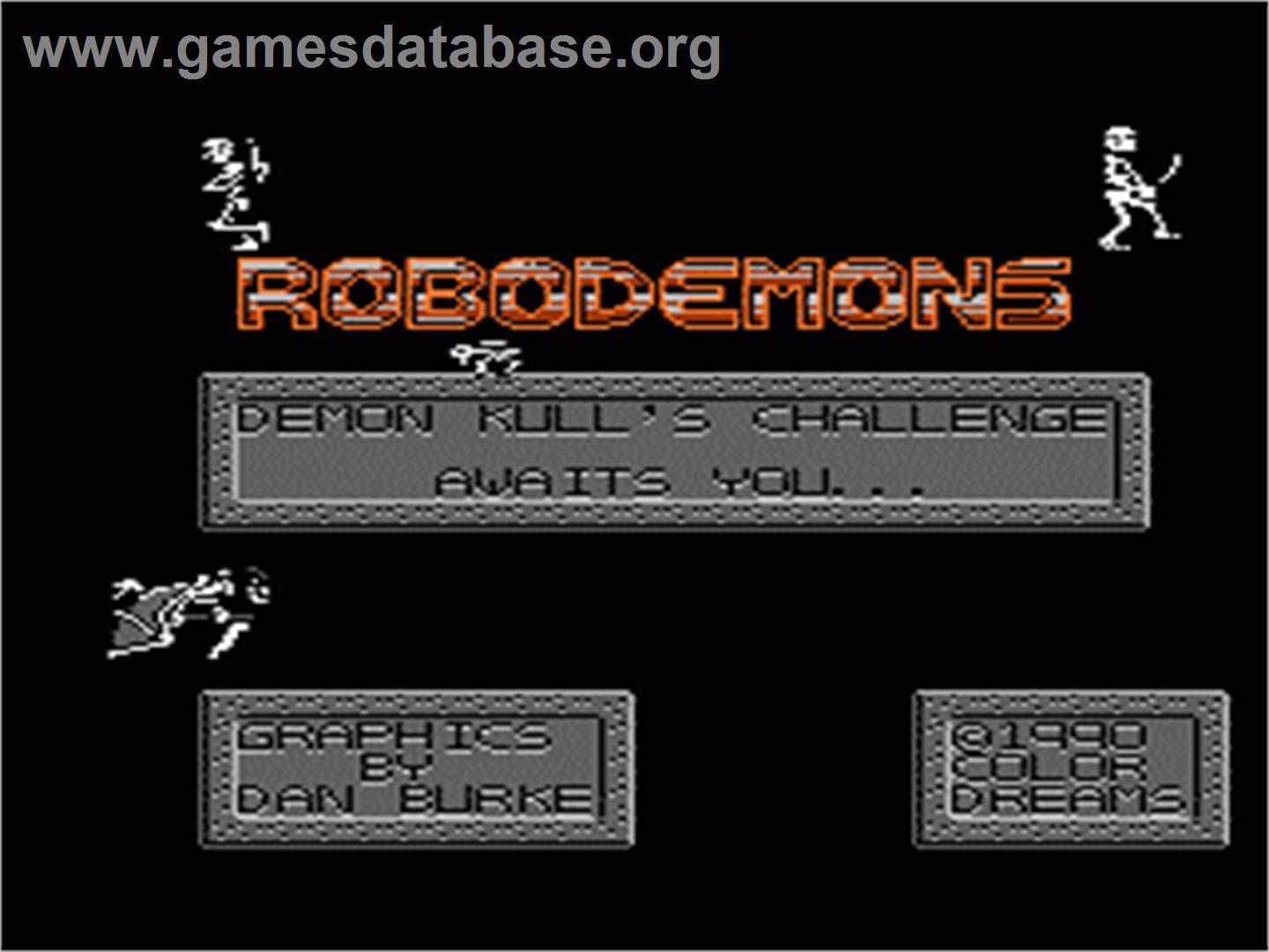 Robodemons - Nintendo NES - Artwork - Title Screen