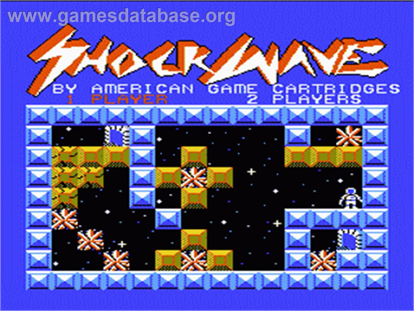 Shock Wave - Nintendo NES - Artwork - Title Screen