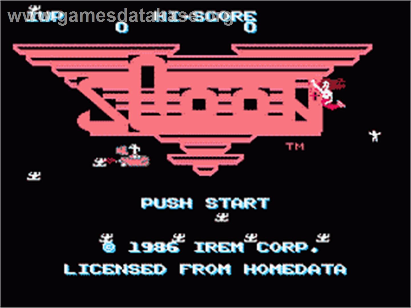 Sqoon - Nintendo NES - Artwork - Title Screen