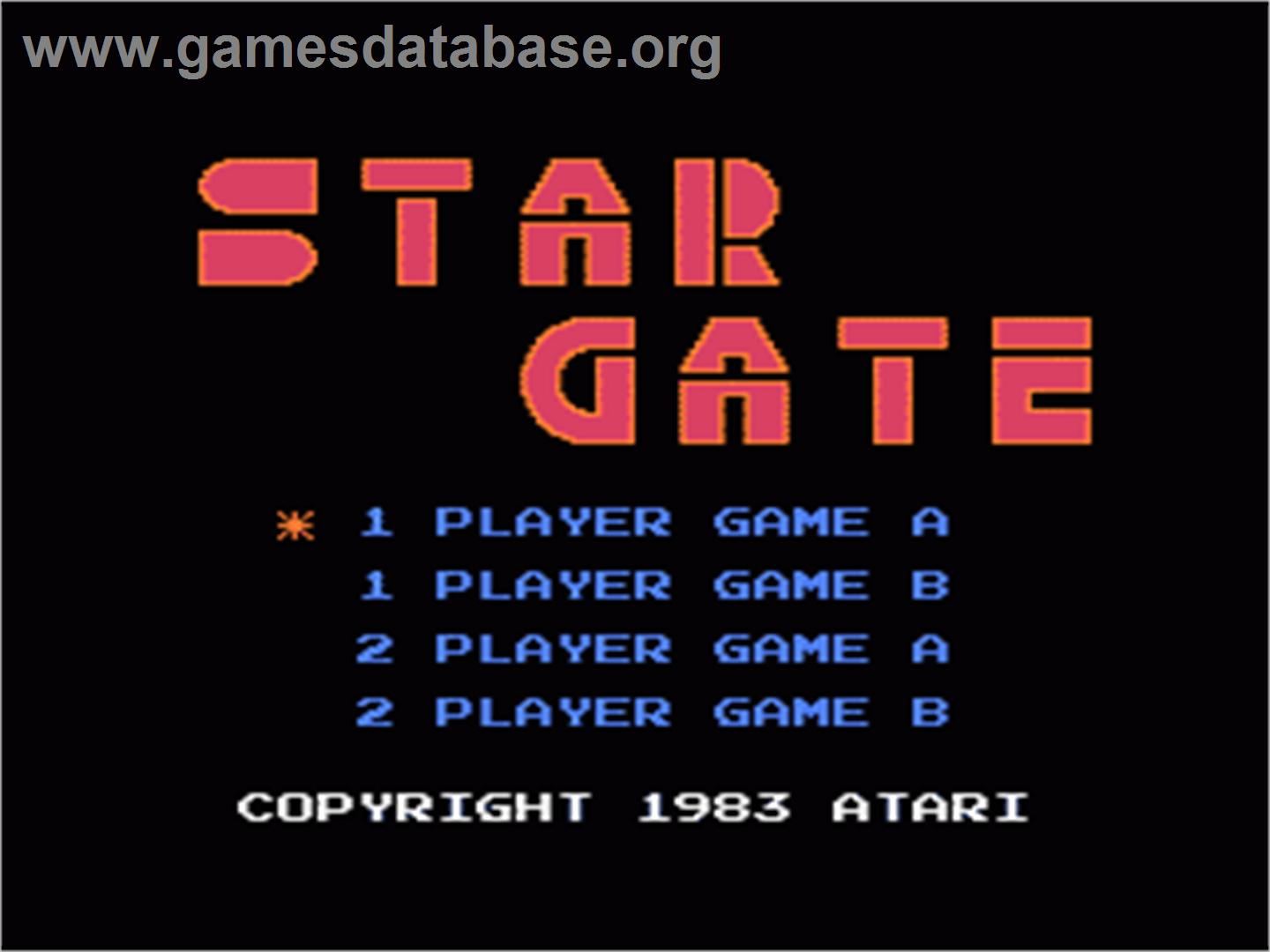 Stargate - Nintendo NES - Artwork - Title Screen