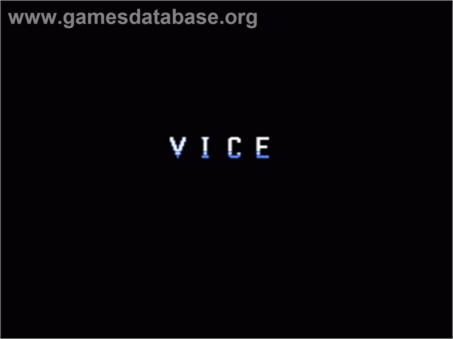 Vice: Project Doom - Nintendo NES - Artwork - Title Screen