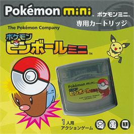 Box cover for Pokemon Pinball Mini on the Nintendo Pokemon Mini.