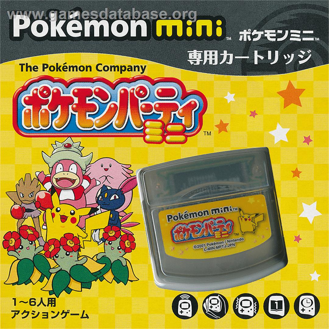Pokemon Party Mini - Nintendo Pokemon Mini - Artwork - Box