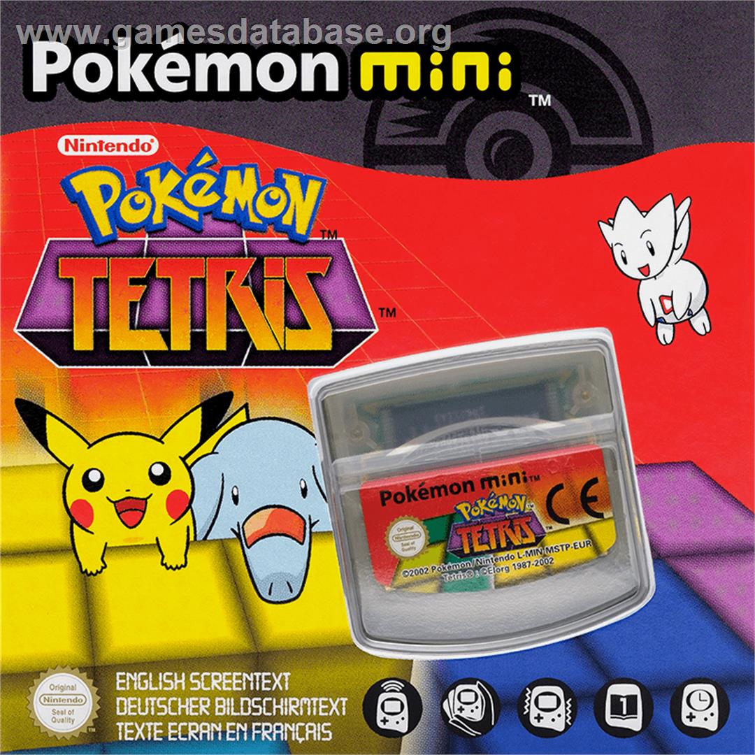 Pokemon Tetris - Nintendo Pokemon Mini - Artwork - Box