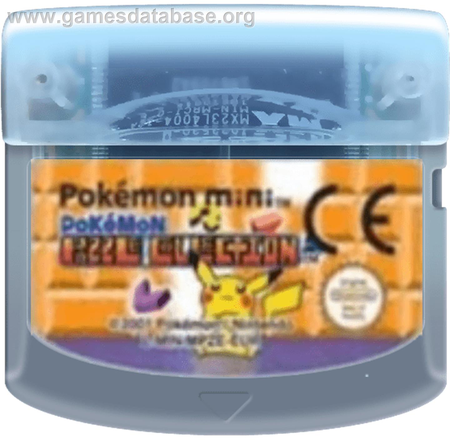 Pokemon Puzzle Collection - Nintendo Pokemon Mini - Artwork - Cartridge