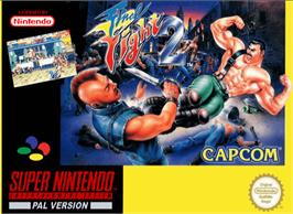 Box cover for Final Fight 2 on the Nintendo SNES.