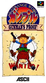 Box cover for Gunpuru: Gunman's Proof on the Nintendo SNES.