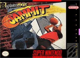 Box cover for Jammit on the Nintendo SNES.