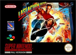 Box cover for Last Action Hero on the Nintendo SNES.