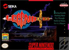 Box cover for Legend on the Nintendo SNES.