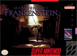 Box cover for Mary Shelley's Frankenstein on the Nintendo SNES.
