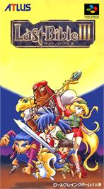 Box cover for Megami Tensei Gaiden: Last Bible III on the Nintendo SNES.