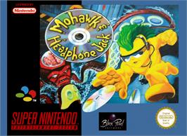 Box cover for Mo Hawk & Headphone Jack on the Nintendo SNES.