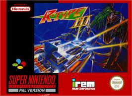 Box cover for R-Type III: The Third Lightning on the Nintendo SNES.