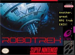 Box cover for Robotrek on the Nintendo SNES.