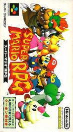Box cover for Super Mario RPG: Legend of the Seven Stars on the Nintendo SNES.