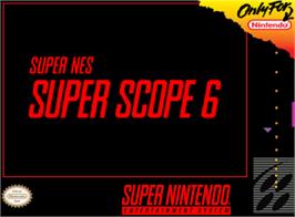 Box cover for Super Scope 6 on the Nintendo SNES.