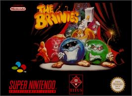 Box cover for The Brainies on the Nintendo SNES.
