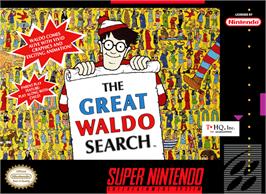 Box cover for The Great Waldo Search on the Nintendo SNES.