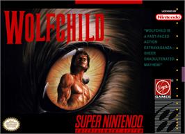 Box cover for Wolfchild on the Nintendo SNES.
