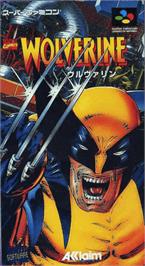 Box cover for Wolverine: Adamantium Rage on the Nintendo SNES.