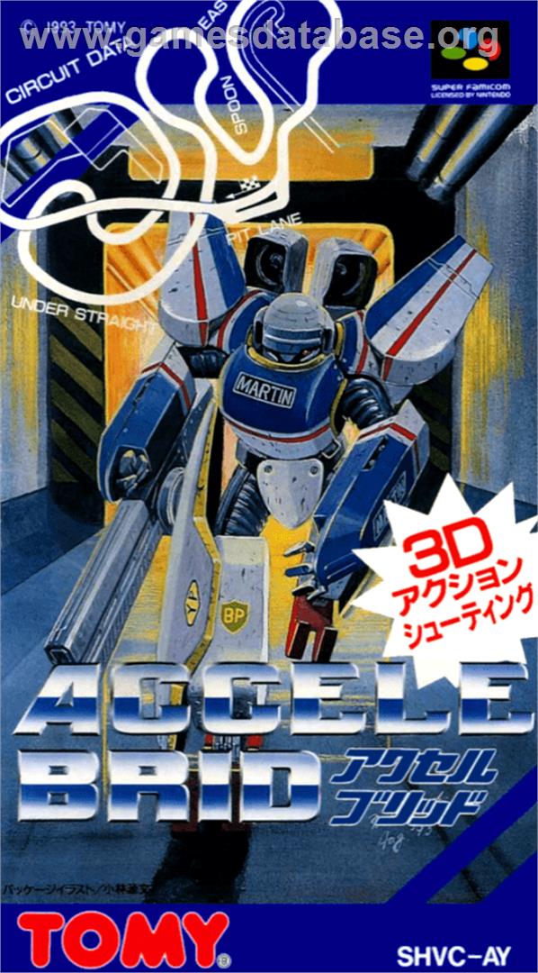 Accele Brid - Nintendo SNES - Artwork - Box