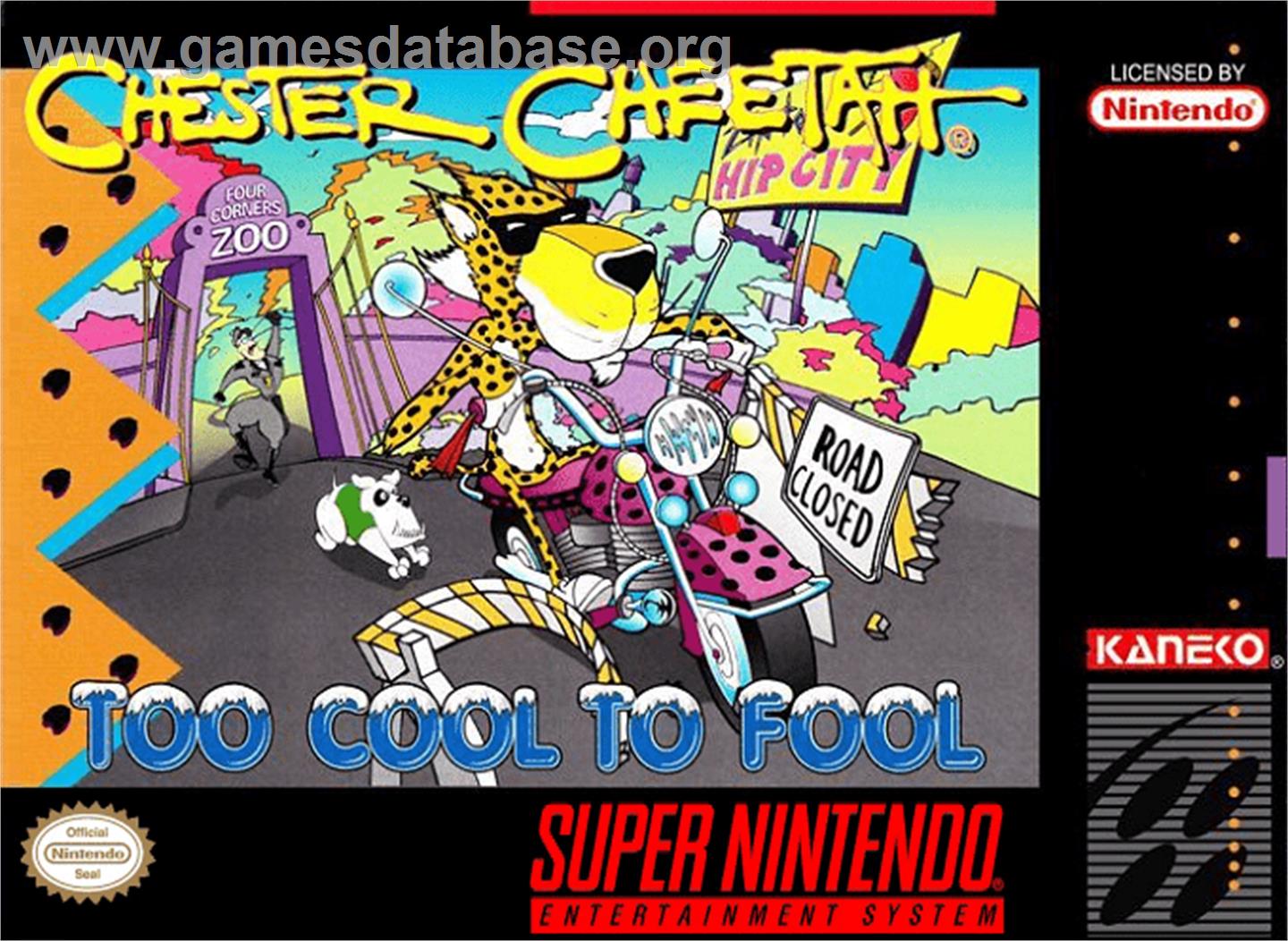 Chester Cheetah: Too Cool to Fool - Nintendo SNES - Artwork - Box