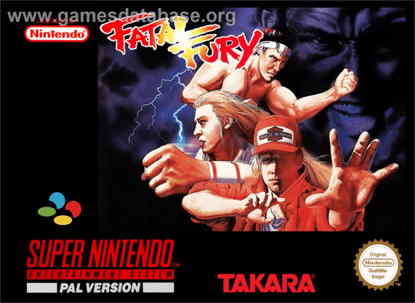 Fatal Fury - Nintendo SNES - Artwork - Box