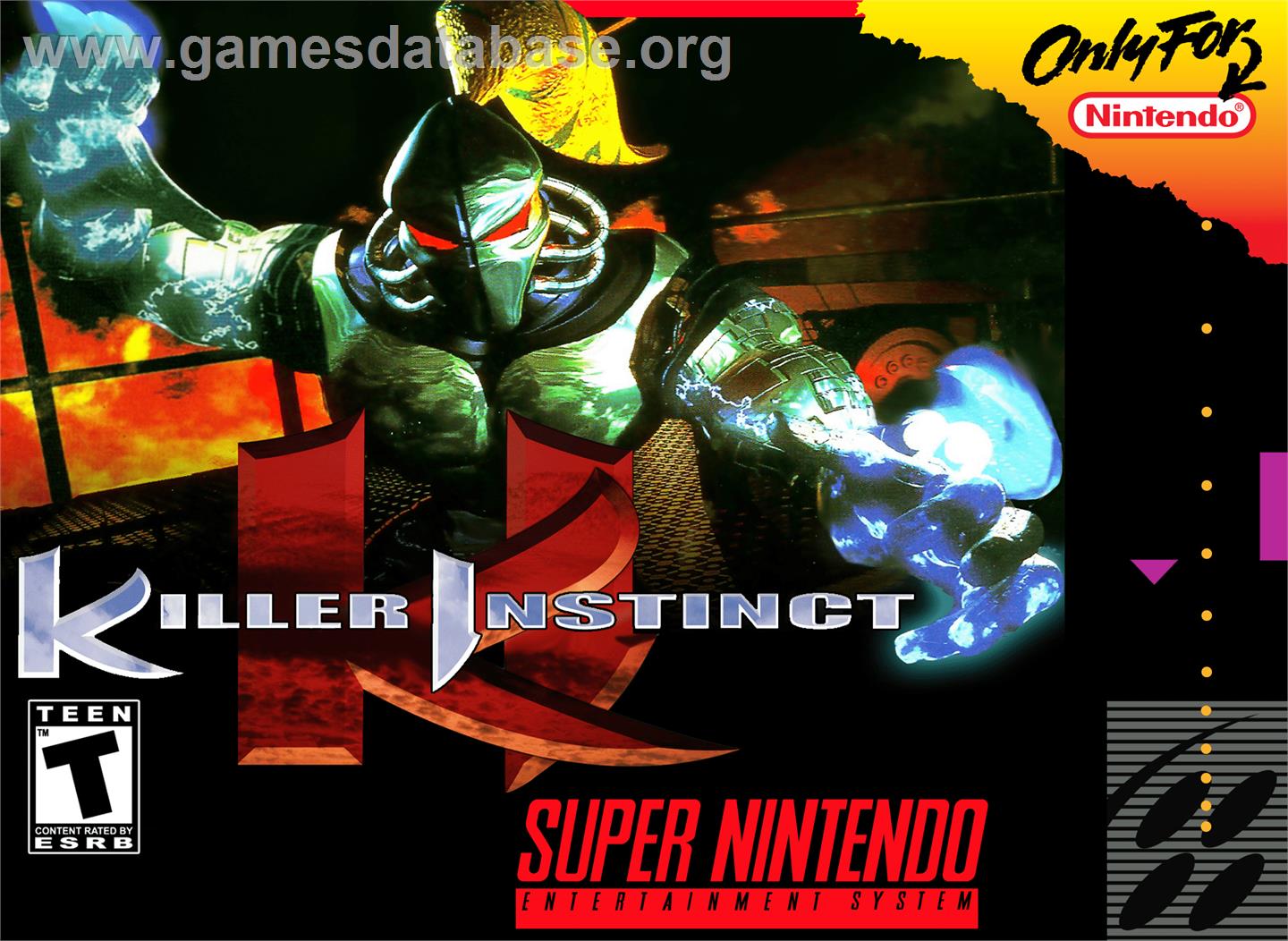 Killer Instinct - Nintendo SNES - Artwork - Box