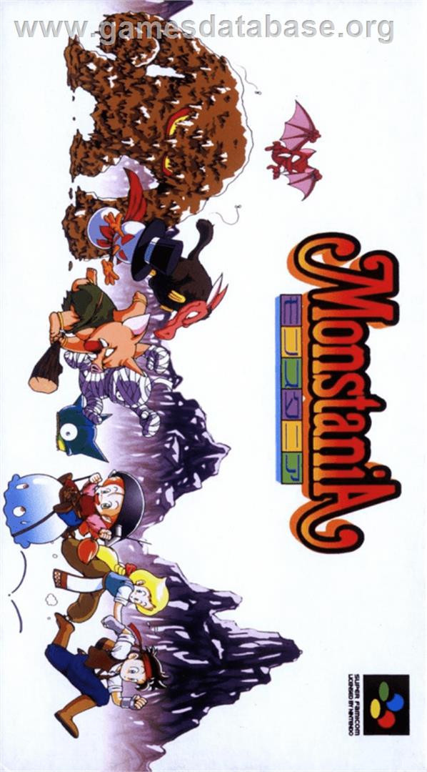 Monstania - Nintendo SNES - Artwork - Box