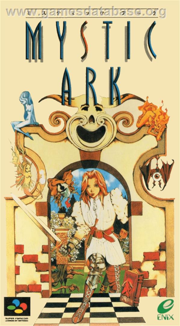 Mystic Ark - Nintendo SNES - Artwork - Box