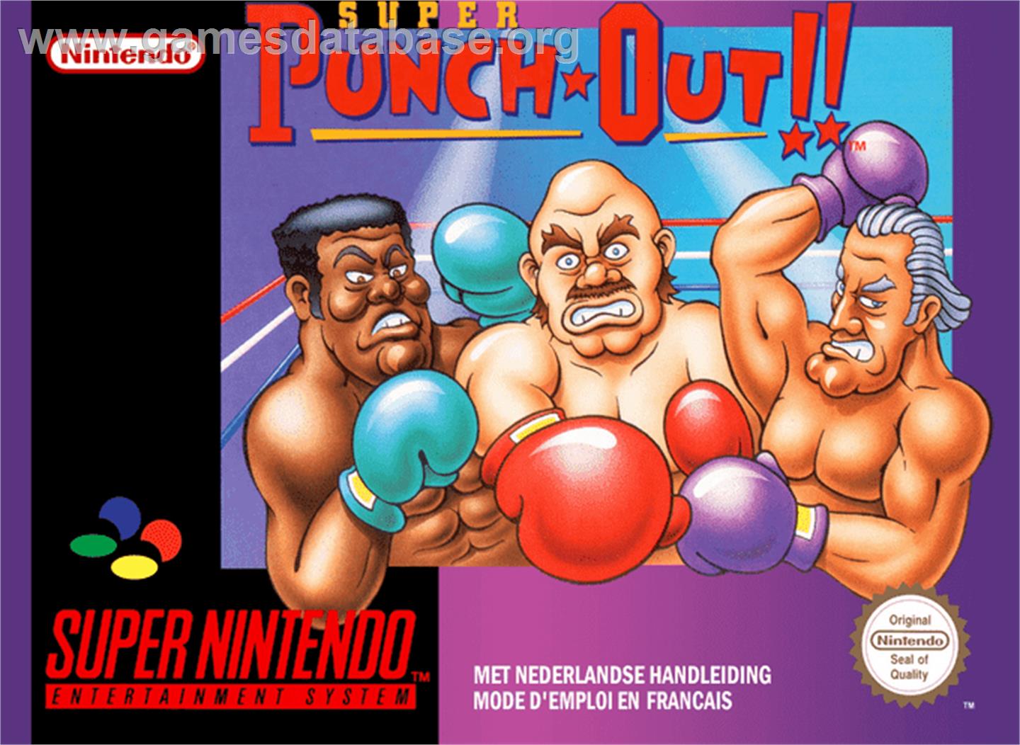 Super Punch-Out!! - Nintendo SNES - Artwork - Box