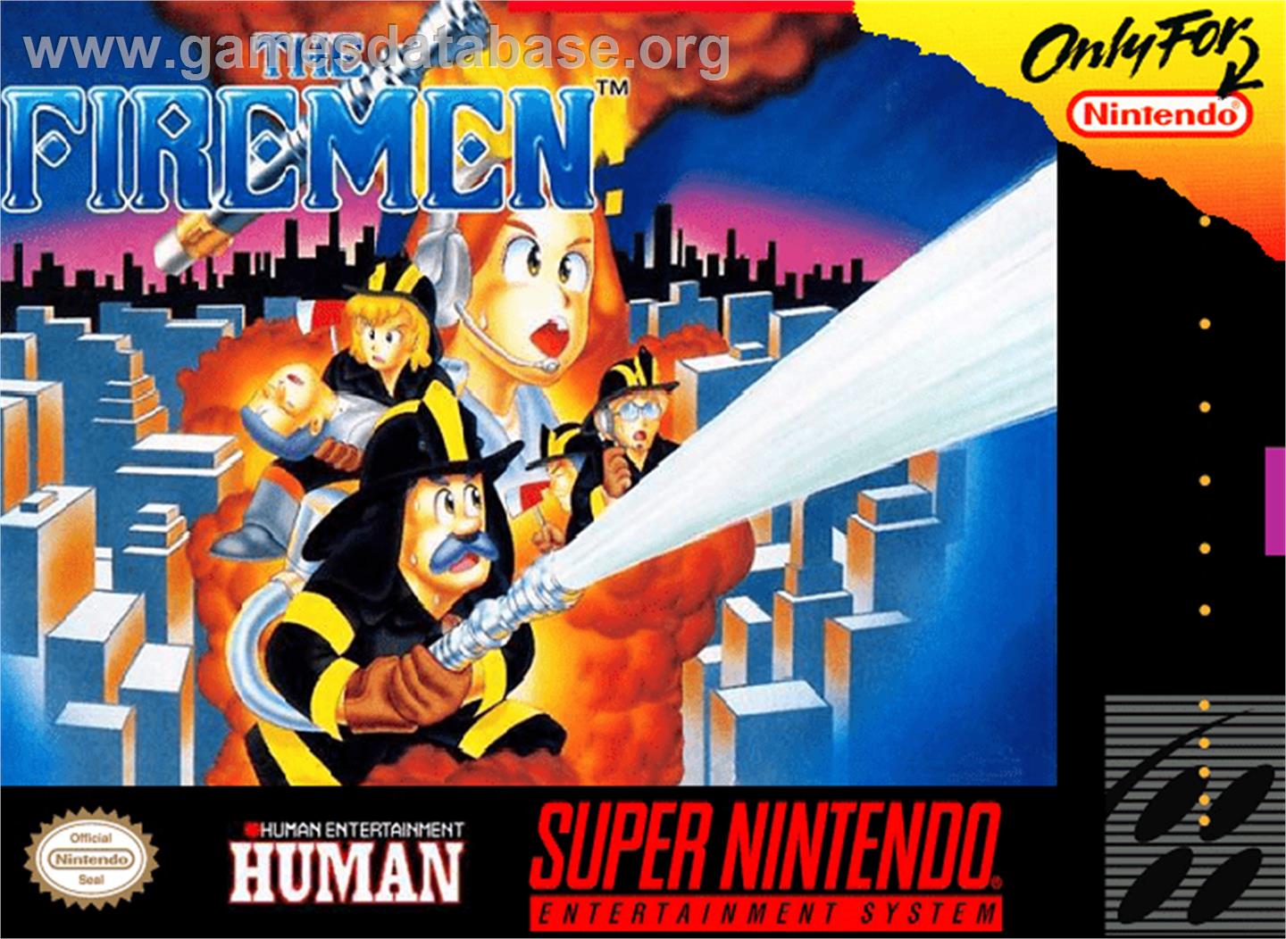 The Firemen - Nintendo SNES - Artwork - Box