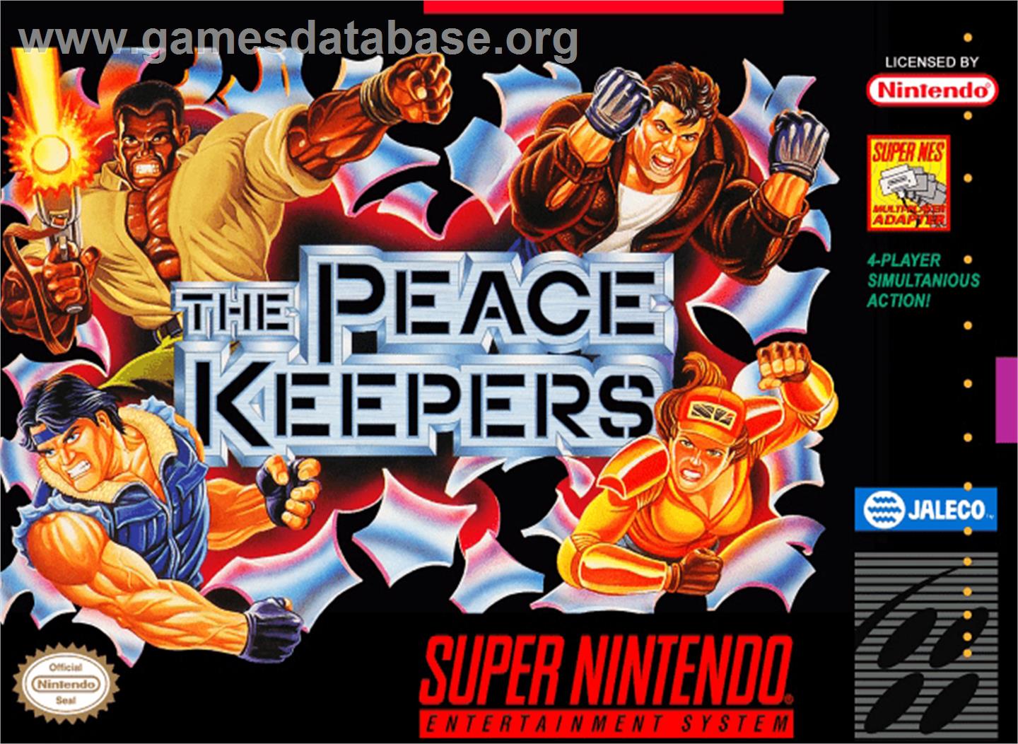 The Peace Keepers - Nintendo SNES - Artwork - Box