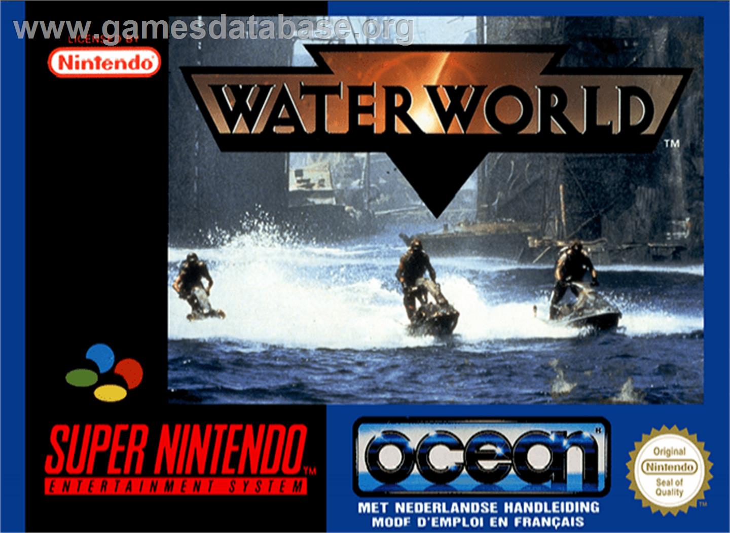 Waterworld - Nintendo SNES - Artwork - Box