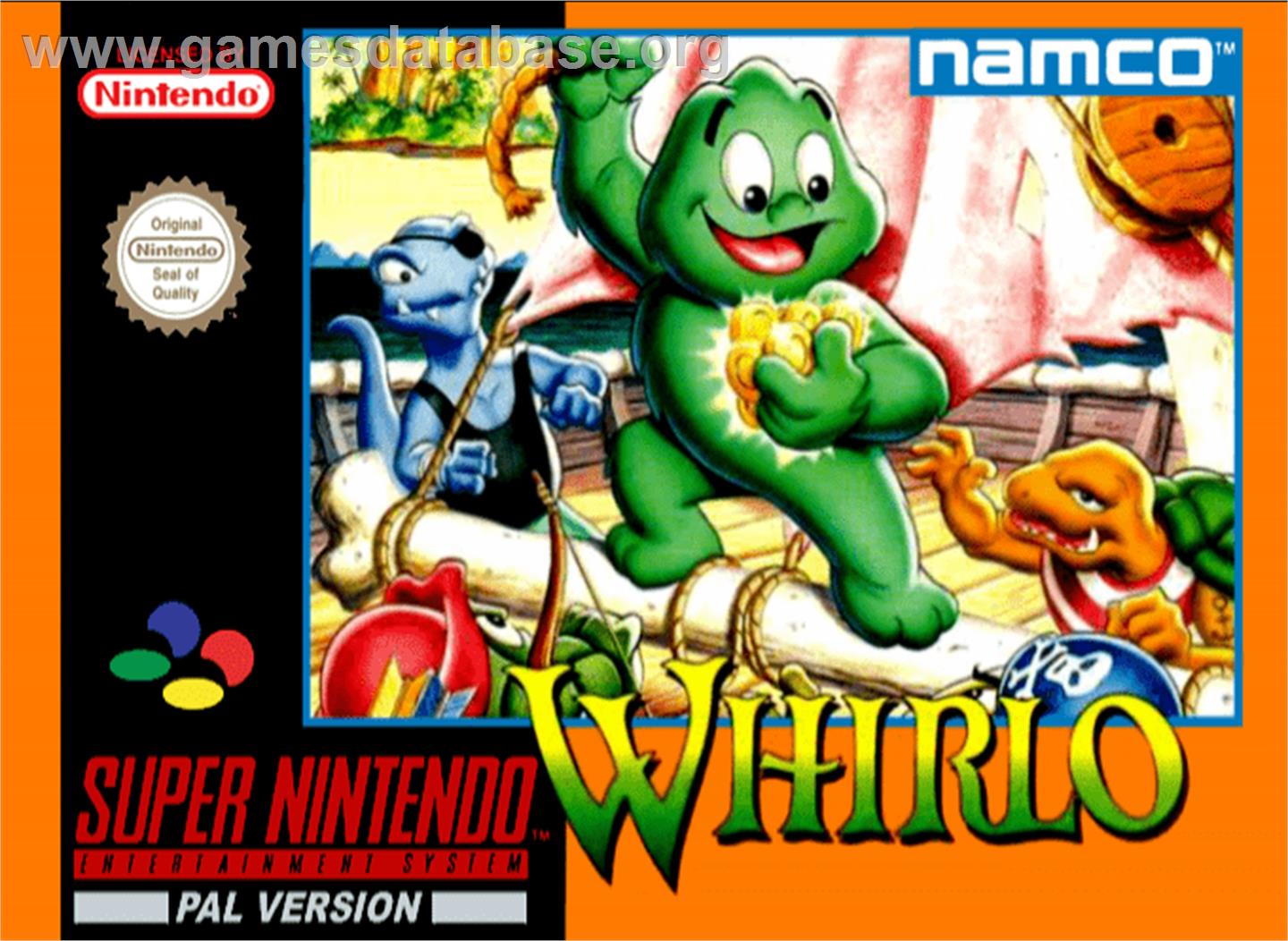 Whirlo - Nintendo SNES - Artwork - Box