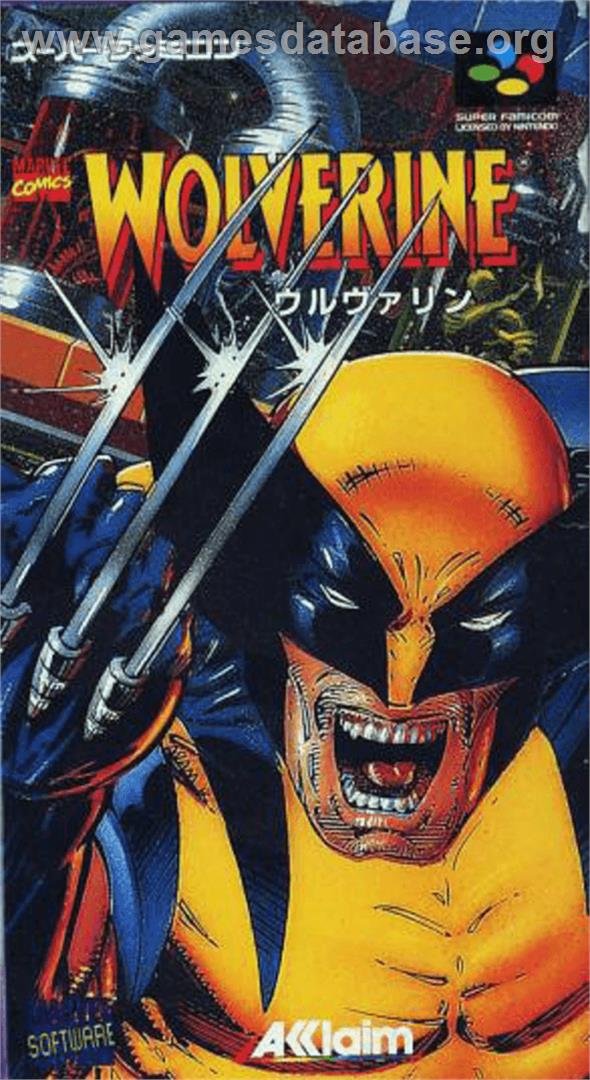 Wolverine: Adamantium Rage - Nintendo SNES - Artwork - Box