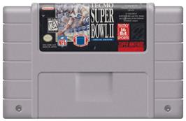 Cartridge artwork for Tecmo Super Bowl II: Special Edition on the Nintendo SNES.