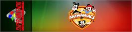 Arcade Cabinet Marquee for Animaniacs.