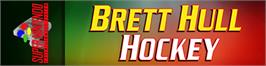 Arcade Cabinet Marquee for Brett Hull Hockey.