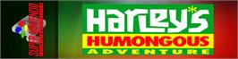 Arcade Cabinet Marquee for Harley's Humongous Adventure.