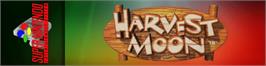 Arcade Cabinet Marquee for Harvest Moon.