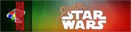 Arcade Cabinet Marquee for Super Star Wars: The Empire Strikes Back.