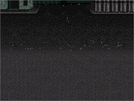 In game image of Cyber Knight II: Chikyuu Teikoku no Yabou on the Nintendo SNES.