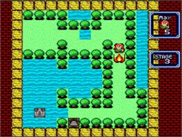In game image of Little Magic on the Nintendo SNES.