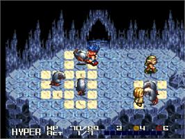 In game image of Treasure Hunter G on the Nintendo SNES.